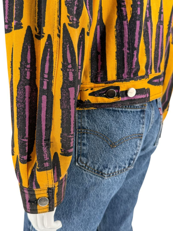Stephen Sprouse Bullet Print Denim Jacket – Spring/Summer 1988 – Size S