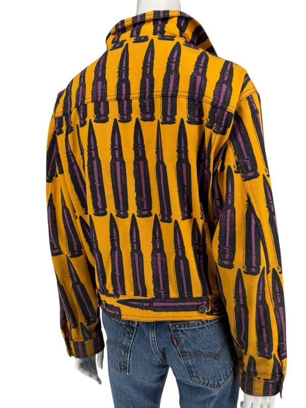 Stephen Sprouse Bullet Print Denim Jacket – Spring/Summer 1988 – Size S