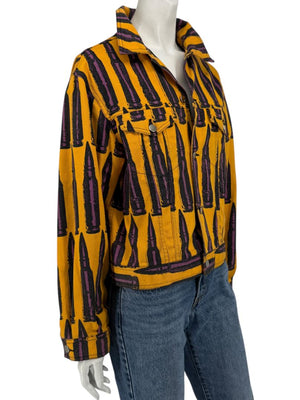 Stephen Sprouse Bullet Print Denim Jacket – Spring/Summer 1988 – Size S