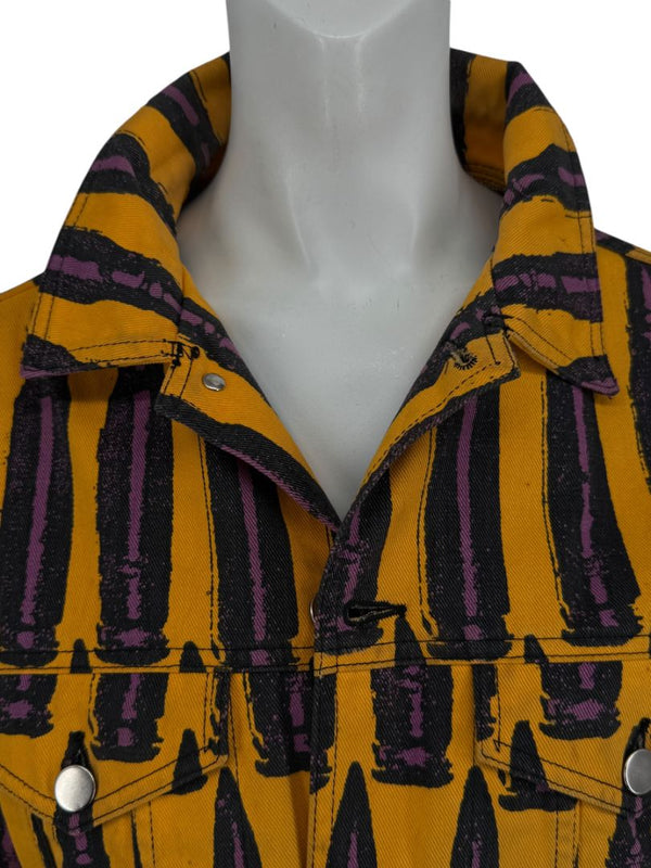 Stephen Sprouse Bullet Print Denim Jacket – Spring/Summer 1988 – Size S