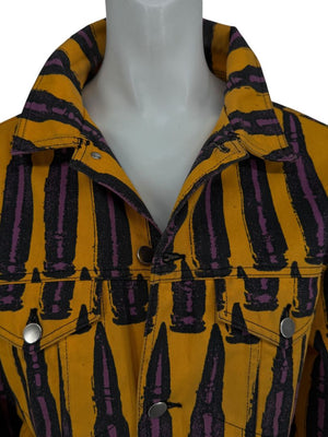 Stephen Sprouse Bullet Print Denim Jacket – Spring/Summer 1988 – Size S
