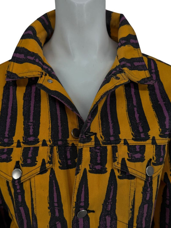 Stephen Sprouse Bullet Print Denim Jacket – Spring/Summer 1988 – Size S