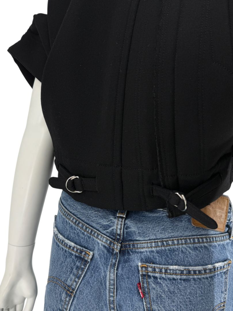 Comme des Garçons Sculptural Cropped Jacket – Runway Spring/Summer 2005 – Size S