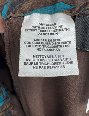 Jones New York Multicolor Chevron Pleated Skirt – Size 6