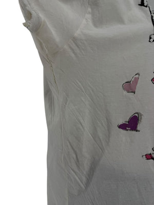 Lanvin Paris “120 Love Lanvin” Embellished Graphic T-Shirt – Size M