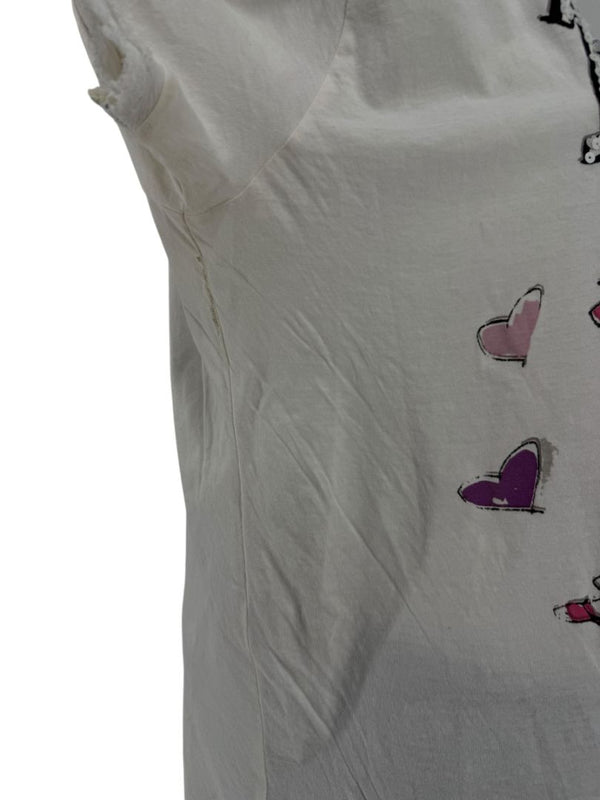 Lanvin Paris “120 Love Lanvin” Embellished Graphic T-Shirt – Size M