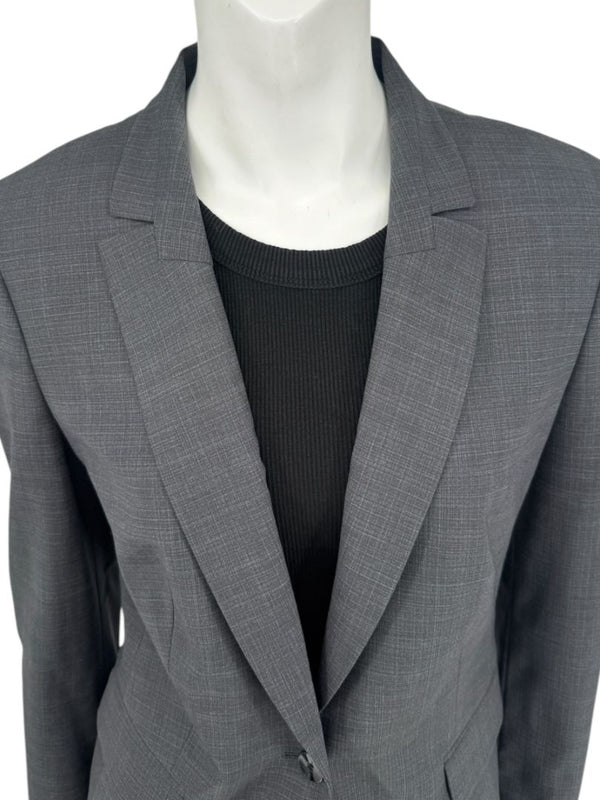 BOSS Hugo Boss Grey Tailored Blazer – Size US 6
