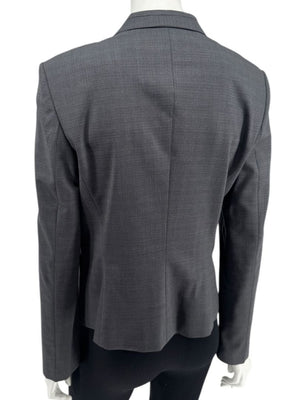 BOSS Hugo Boss Grey Tailored Blazer – Size US 6