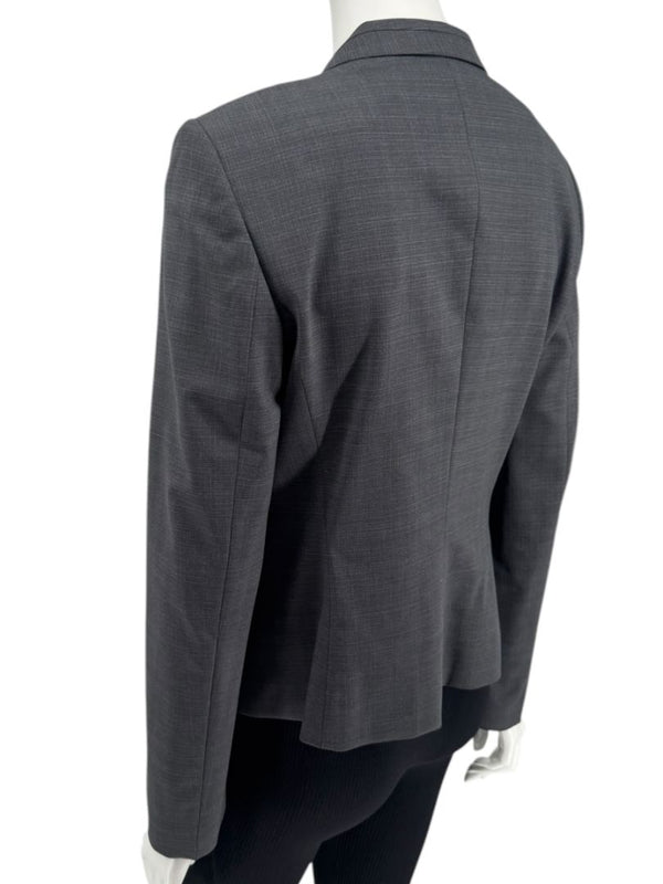 BOSS Hugo Boss Grey Tailored Blazer – Size US 6
