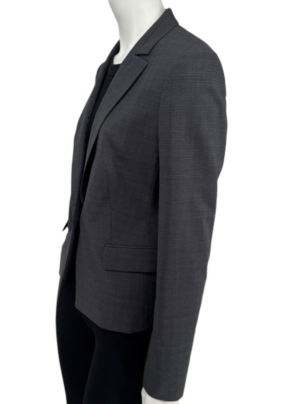 BOSS Hugo Boss Grey Tailored Blazer – Size US 6
