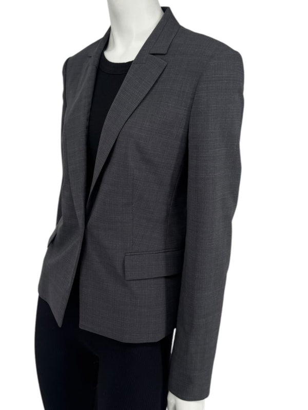 BOSS Hugo Boss Grey Tailored Blazer – Size US 6