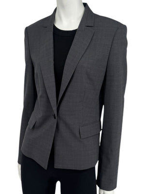 BOSS Hugo Boss Grey Tailored Blazer – Size US 6