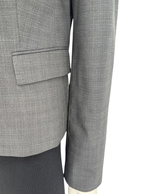 BOSS Hugo Boss Grey Tailored Blazer – Size US 6