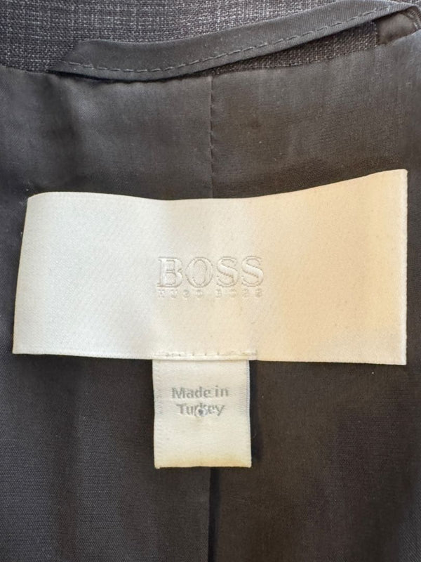 BOSS Hugo Boss Grey Tailored Blazer – Size US 6