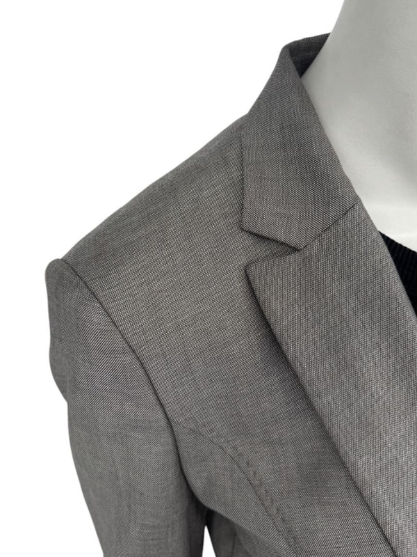 BOSS Hugo Boss Grey Tailored Blazer – Fits Like US 6