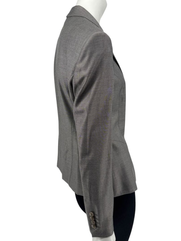 BOSS Hugo Boss Grey Tailored Blazer – Fits Like US 6