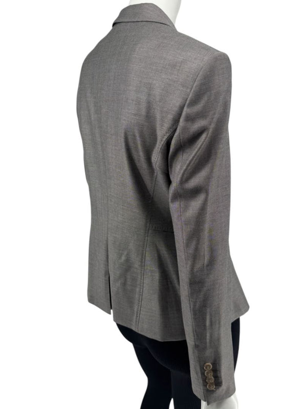 BOSS Hugo Boss Grey Tailored Blazer – Fits Like US 6