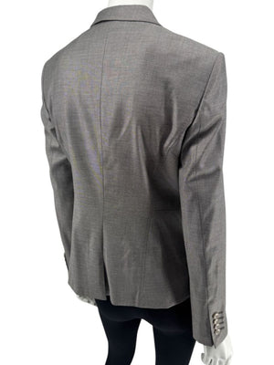 BOSS Hugo Boss Grey Tailored Blazer – Fits Like US 6