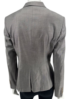 BOSS Hugo Boss Grey Tailored Blazer – Fits Like US 6