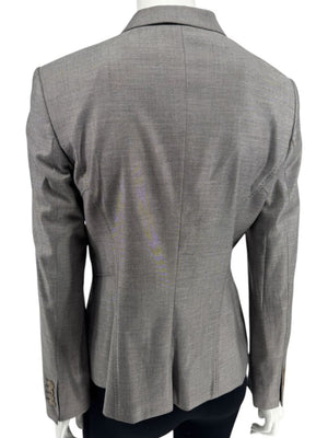 BOSS Hugo Boss Grey Tailored Blazer – Fits Like US 6