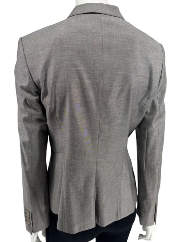 BOSS Hugo Boss Grey Tailored Blazer – Fits Like US 6