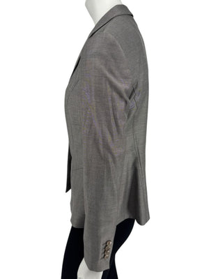 BOSS Hugo Boss Grey Tailored Blazer – Fits Like US 6
