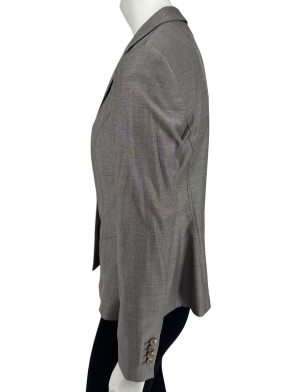BOSS Hugo Boss Grey Tailored Blazer – Fits Like US 6