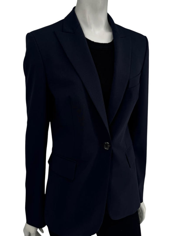 BOSS Hugo Boss Navy Tailored Blazer – Size US 6