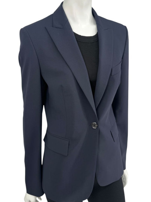 BOSS Hugo Boss Navy Tailored Blazer – Size US 6