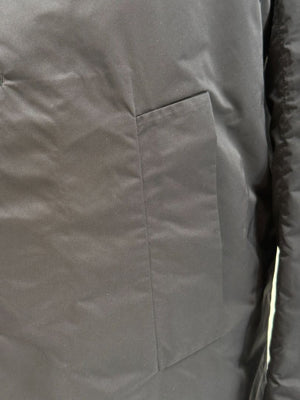 Jil Sander Mens Navy Technical Polyester Mac Coat Jacket Italy Size 50