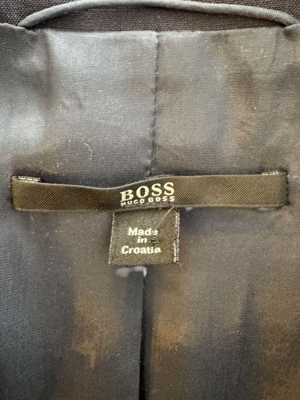 BOSS Hugo Boss Navy Tailored Blazer – Size US 6
