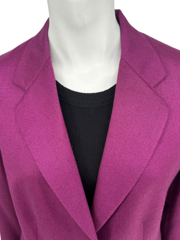 Royal Classic Holland & Sherry Fuchsia Wool Blazer – Medium