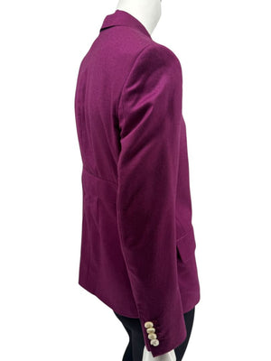 Royal Classic Holland & Sherry Fuchsia Wool Blazer – Medium