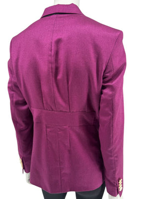 Royal Classic Holland & Sherry Fuchsia Wool Blazer – Medium