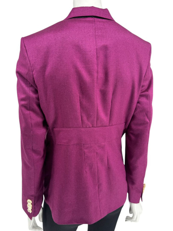 Royal Classic Holland & Sherry Fuchsia Wool Blazer – Medium