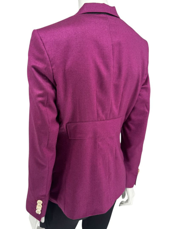 Royal Classic Holland & Sherry Fuchsia Wool Blazer – Medium