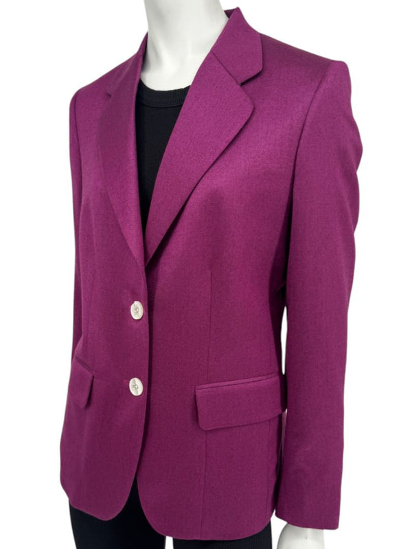 Royal Classic Holland & Sherry Fuchsia Wool Blazer – Medium