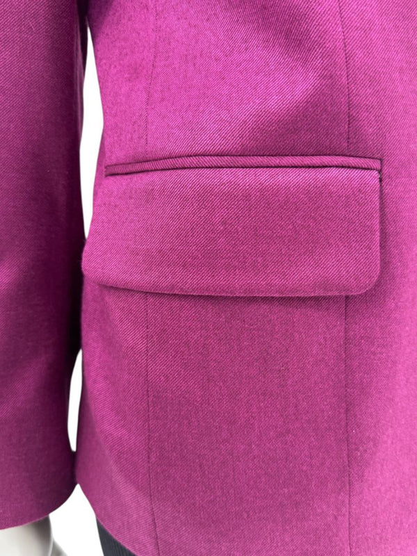 Royal Classic Holland & Sherry Fuchsia Wool Blazer – Medium