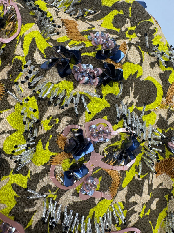 Christian Dior Cruise 2017 Embellished Mini Dress - Size FR 38/US 6