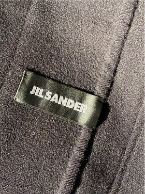 Jil Sander Mens Double Face Cashmere Blazer Jacket Black 3 Button Italy Size 50