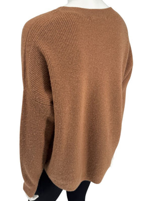 Alice + Olivia Camel Cashmere Crewneck Sweater – Size S/P