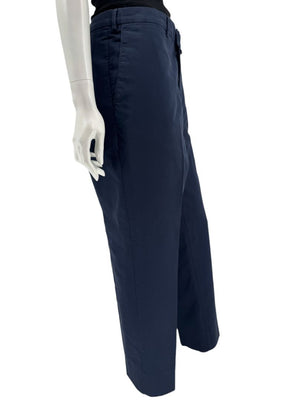 Loro Piana Men's Navy Cotton Stretch Tailored Pants – Size 56IT/US 40