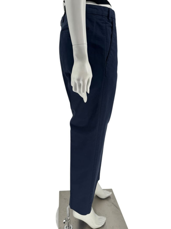 Loro Piana Men's Navy Cotton Stretch Tailored Pants – Size 56IT/US 40