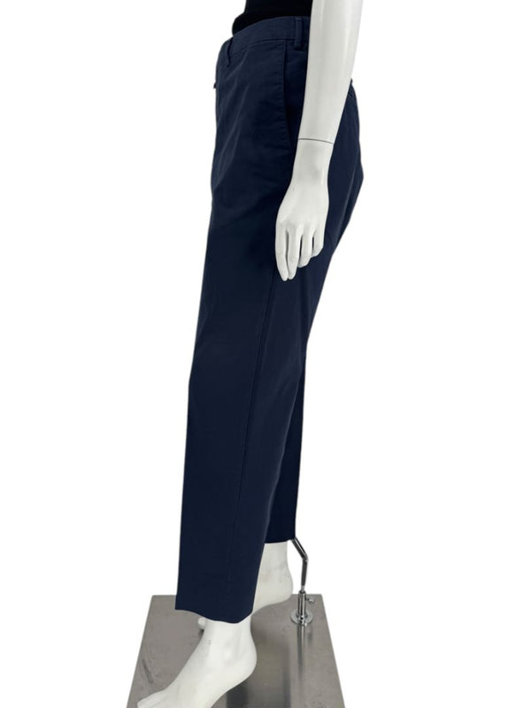 Loro Piana Men's Navy Cotton Stretch Tailored Pants – Size 56IT/US 40