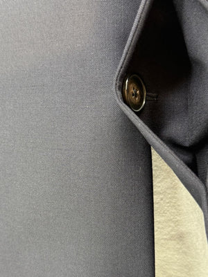 Jil Sander Men's 50 Navy Wool Mohair 4 Button Hidden Closure Sport Jacket Italy