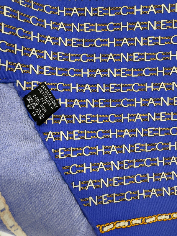Chanel Logo Chain Link Scarf
