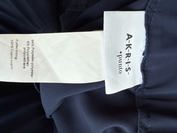 Akris Punto Navy Beaded Blazer & Pants Suit Set – Size US 10