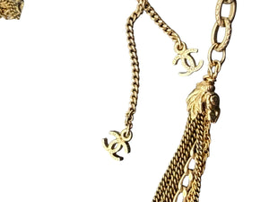 Chanel Lion Head Tassel Necklace with CC Charms – Fall 2011 – 20"