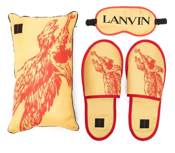 Lanvin x X Future Silk Eagle Travel Kit