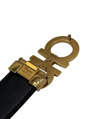 Salvatore Ferragamo Reversible Gancini Leather Belt – Size 38"(L/XL)